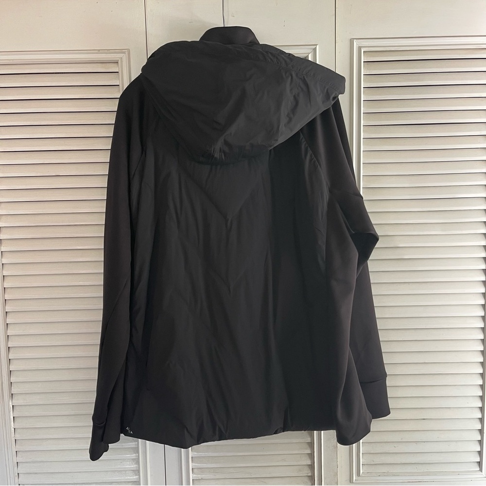 Athleta Size 2X INLET JACKET Black puffer Body Insulated Jacket - Picture 5 of 16
